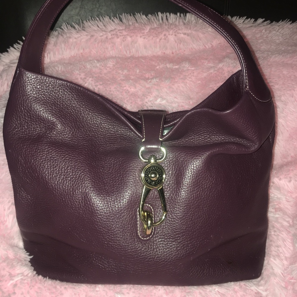 Dooney & Bourke Florentine Logo Lock Shoulder Bag